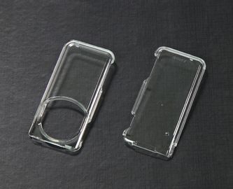 Parte superior plástica de lustro das peças do molde de Transperant e tampa inferior no PC